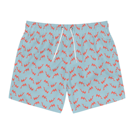 Men's Hammerhead Shark Swim Trunks for Summer | Ocean-inspired Beachwear