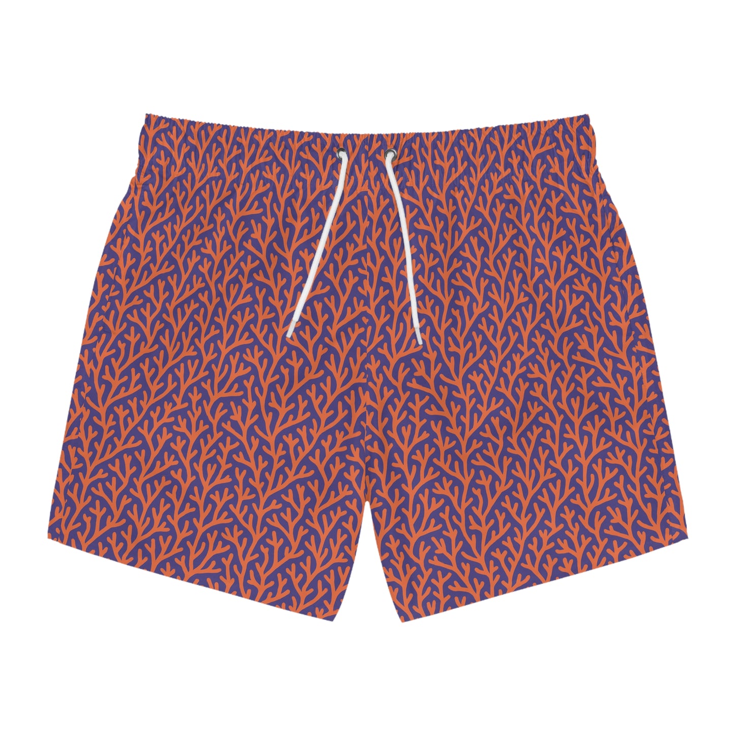 Men's Coral Swim Trunks for Summer | Ocean-Inspired Beachwear