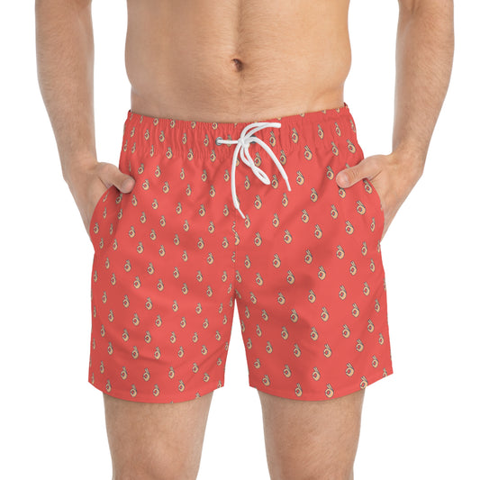 Men’s Scuba OK Hand Swim Trunks for Summer – Ocean-Inspired Beachwear