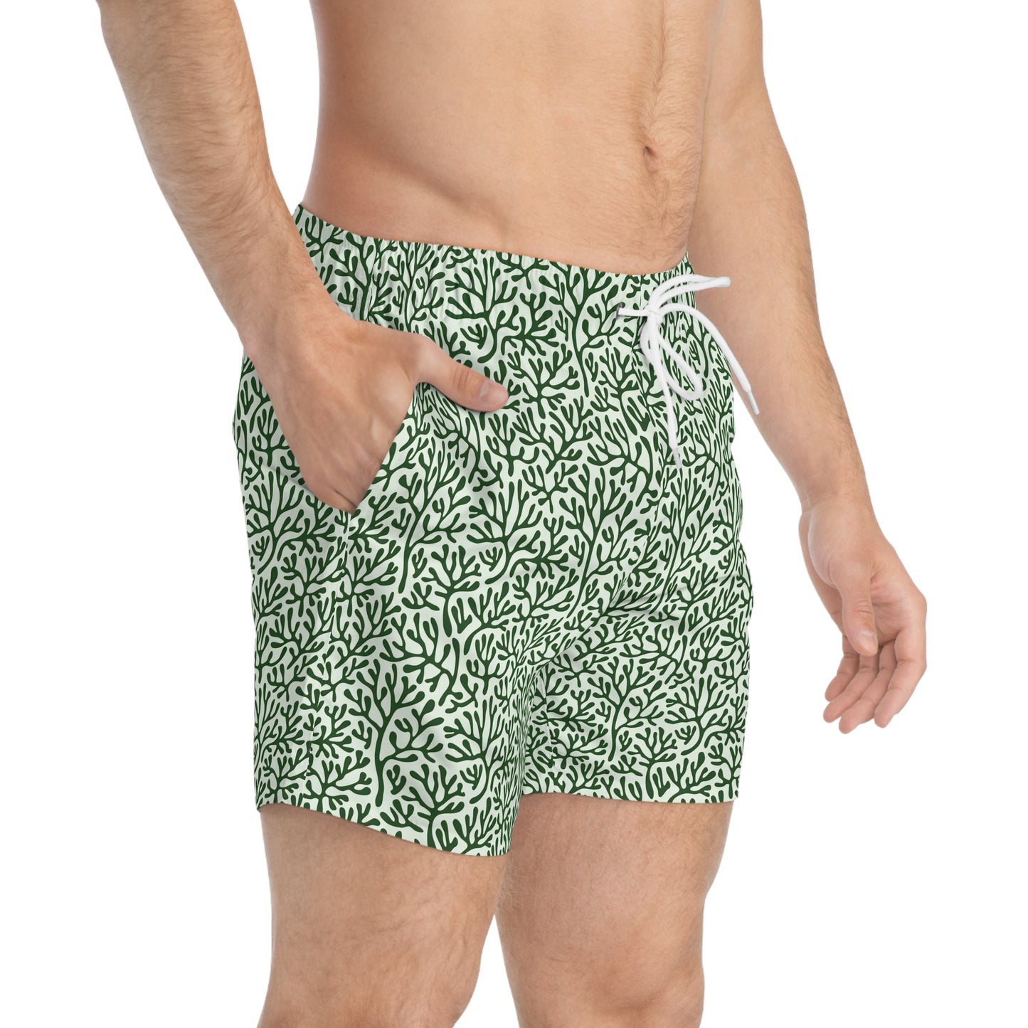 Men's Posidonia Swim Trunks for Summer - Ocean-Inspired Beachwear