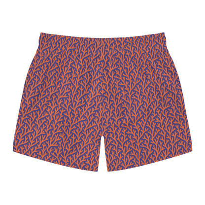 Men's Coral Swim Trunks for Summer | Ocean-Inspired Beachwear