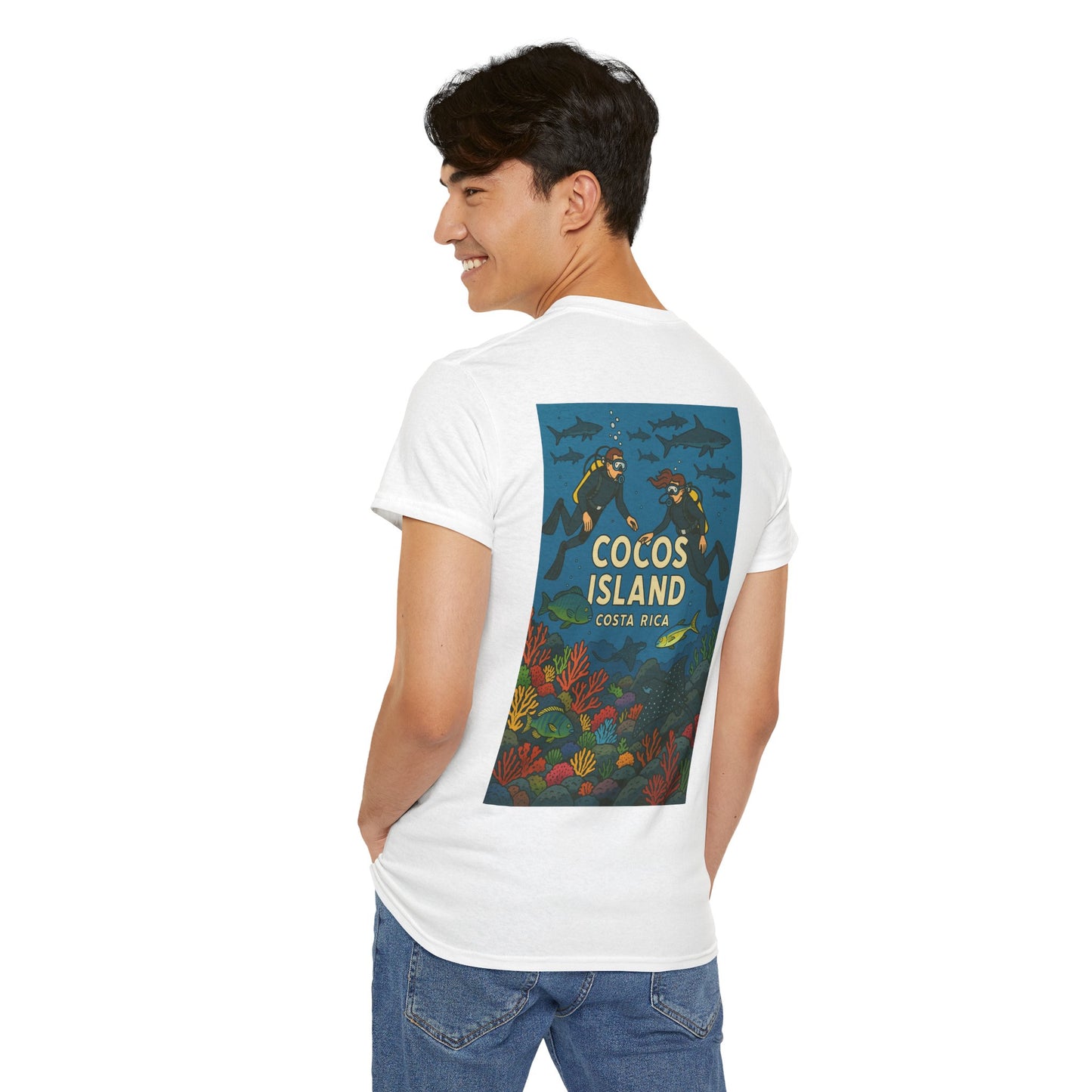 Cocos Island - Underwater Dive Spot Tee