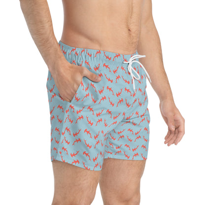 Men's Hammerhead Shark Swim Trunks for Summer | Ocean-inspired Beachwear
