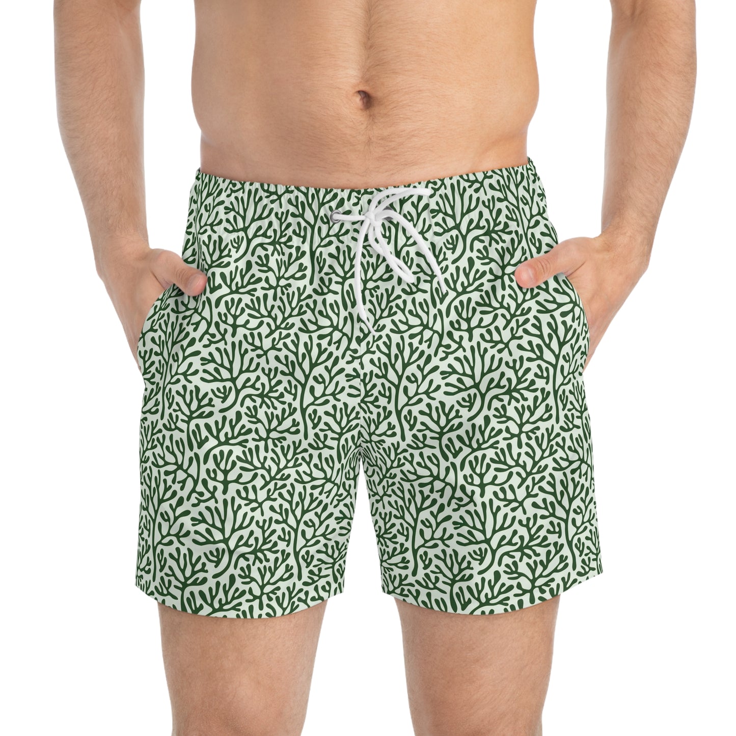 Men's Posidonia Swim Trunks for Summer - Ocean-Inspired Beachwear