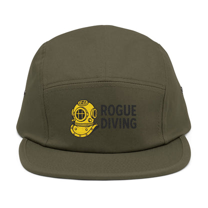 Rogue Diving 5 Panel Cap - Embroidered