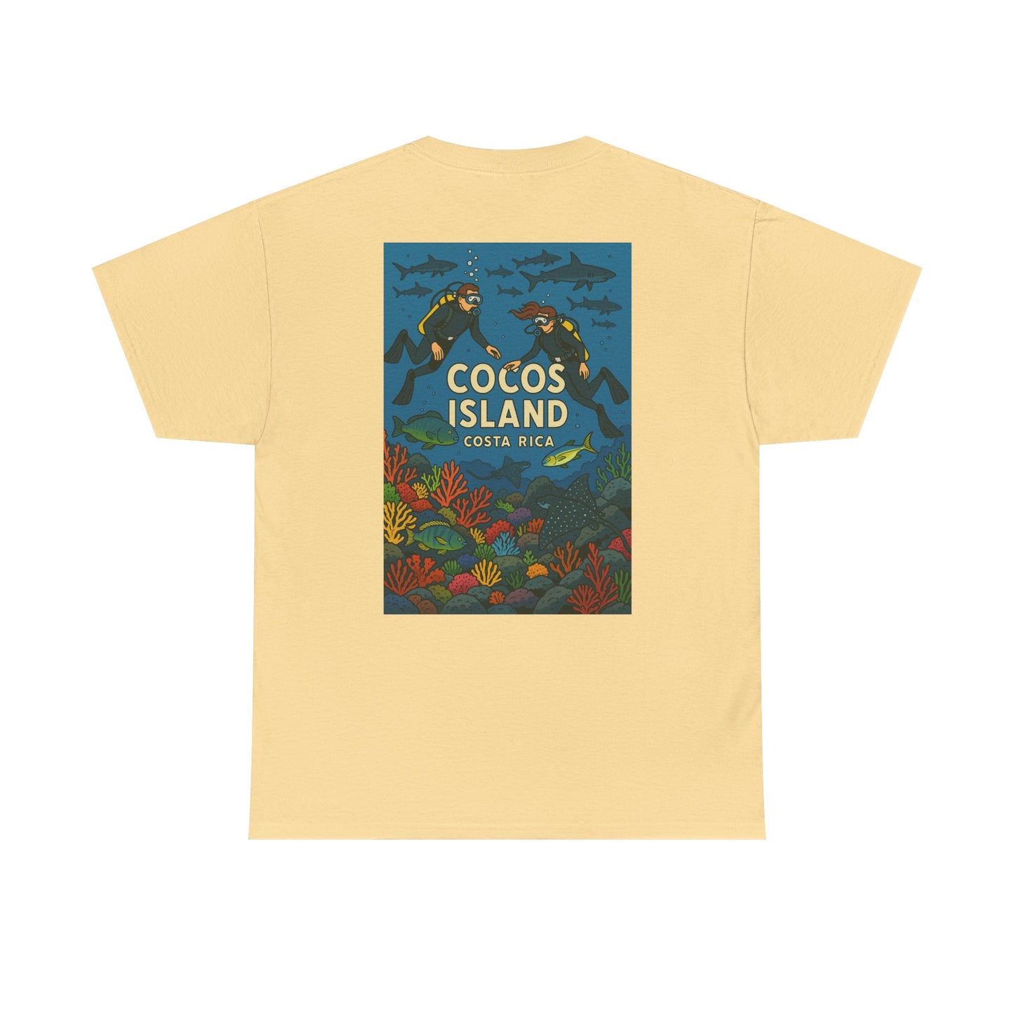 Cocos Island - Underwater Dive Spot Tee